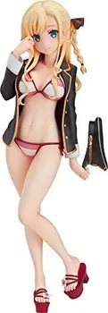 

Hot Sale GSC Statue High School Fleet Wilhelmina Braunschweig Ingenol Friedeburg Sexy Swimsuit Ver. 1/8 Figure Figurine Toys