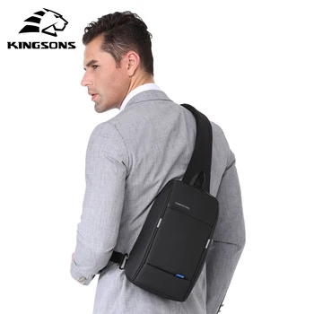 

2019 New Kingsons 3174-A 10.1 inch Chest Backpack For Men Women Casual Crossbody Bag Leisure Travel Single Shoulder Backpack