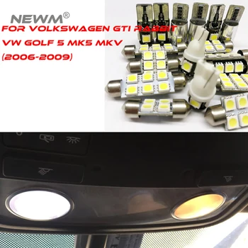 

16pcs LED Interior Lights Kit Package For Volkswagen for VW MK V Golf R32 GTI Rabbit (2006-2009)