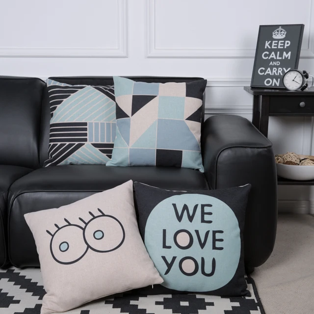 Gratis Verzending Roze Groen Blauw Kussen Interieur Kat Kussen ... Gratis Verzending Roze Groen Blauw Kussen Interieur Kat Kussen ...