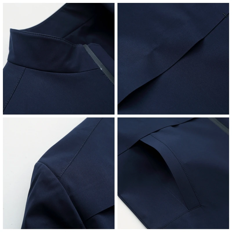 JZ главный Для мужчин S мандарин пальто куртка мотоцикла rib Sleeve Куртки мода молния