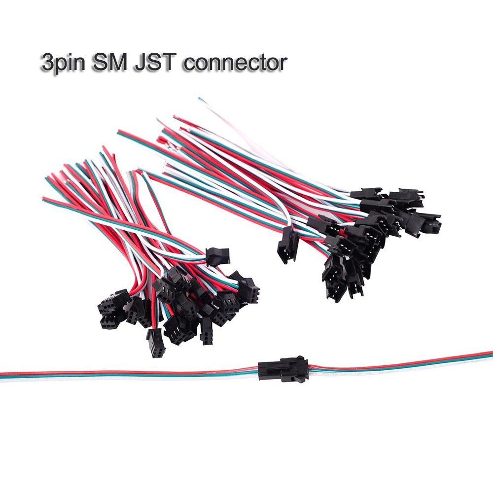 Разъем для светодиодной ленты 2 контактный 3 4 5 WS2812B WS2812 5050 RGB RGBW светодиодная