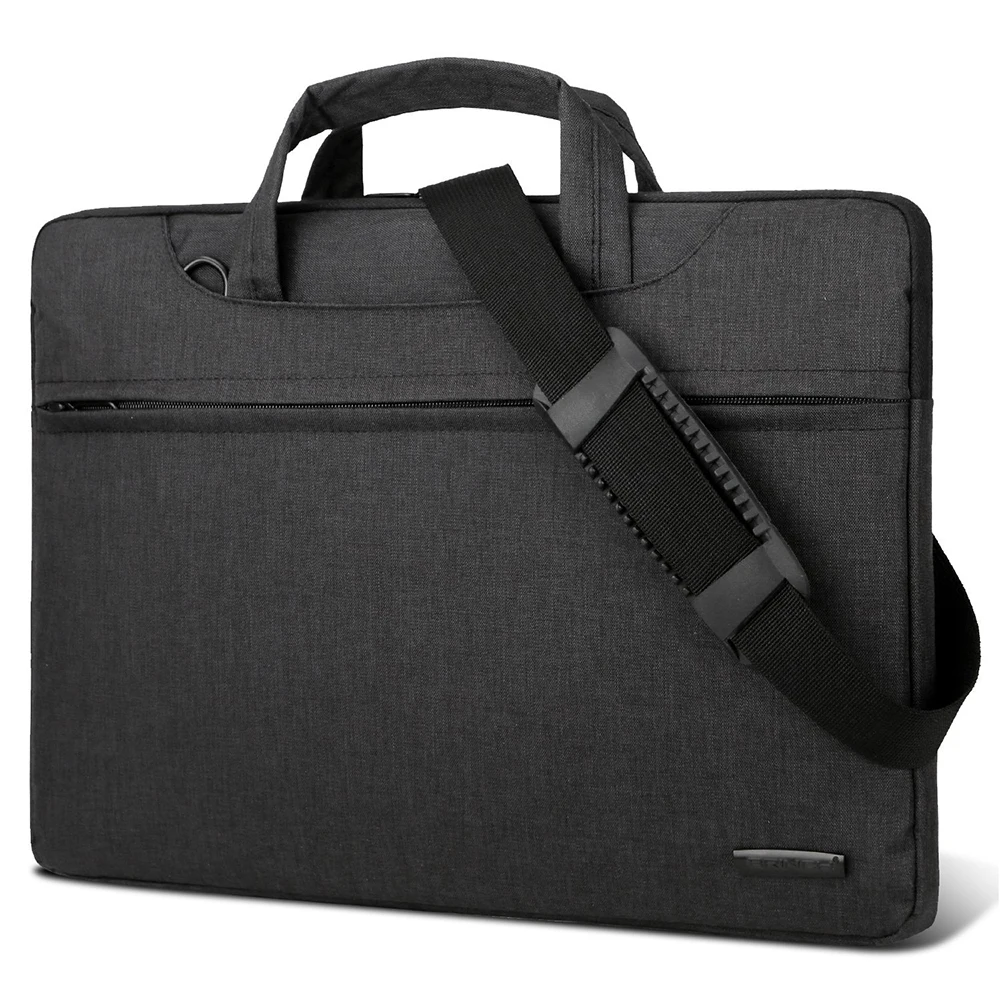 

BRINCH New Laptop Shoulder Bag Waterproof Men Women Business Casual Messenger Bags Slim Notebook Briefcase Handbag For Teenagers