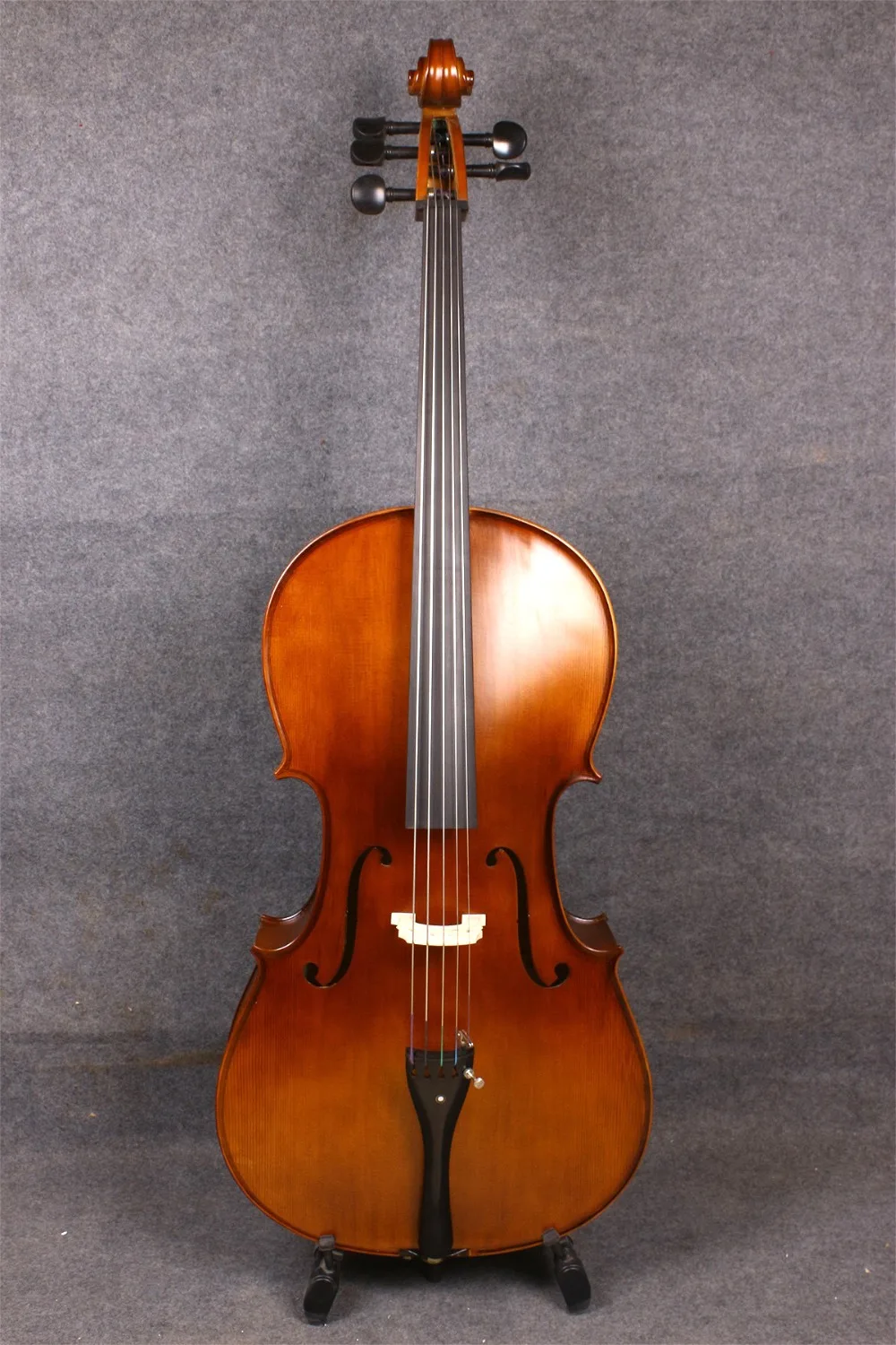 Black Yinfente Electric Acoustic Cello 4//4 Solid Maple Spruce wood Ebony Fittings Sweet Sound With Cello Bag Bow