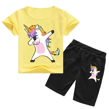 

Z&Y 2-16Y Dabbing Pug Boys Clothes Summer Summer Fashion Leisure T-shirt + Shorts Kids Clothing Set Newborn Baby Girl Sport Suit