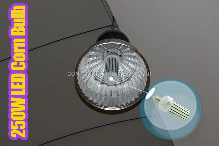 1000W MH HPS Warehouse Highbay Light replacement E39 E40 socket 250W Led Corn Cob Bulb Lamp 
