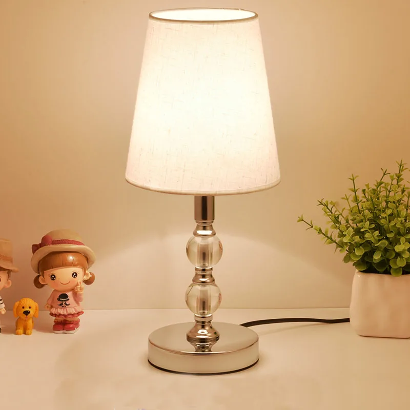 Crystal Table Lamps LED Bedside Lamp Nordic Desk Lamp Bedroom Living Room Lights Study Book Light Vanity Table Light E27 EU Plug Crystal Table Lamps LED Bedside Lamp Nordic Desk Lamp Bedroom Living Room Lights Study Book Light Vanity Table Light E27 EU Plug