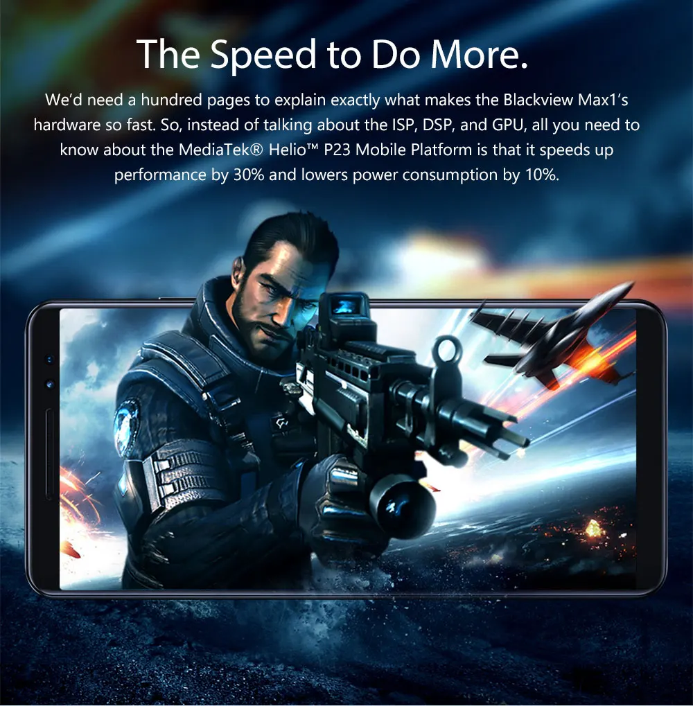BLACKVIEW MAX 1 4G Smartphone