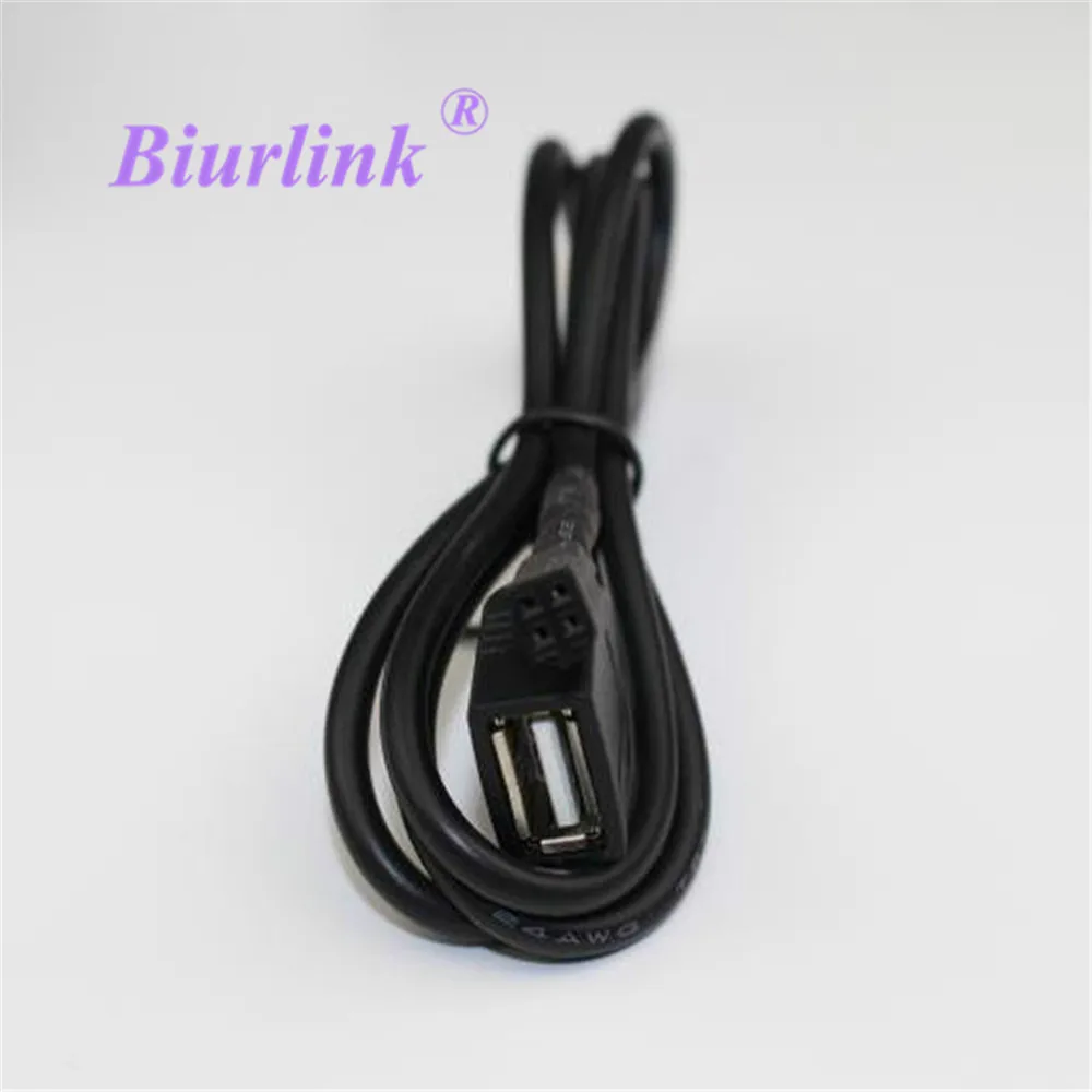 

Biurlink Car After-market Stereo Radio Extend USB Device Cable Wire 4Pin Plug for Nissan