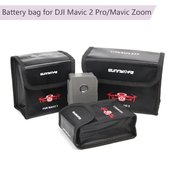 

Battery Bag Storage Lipo Safe Case Explosion-Proof Radiation Protection for DJI Mavic 2 Pro/Mavic Zoom