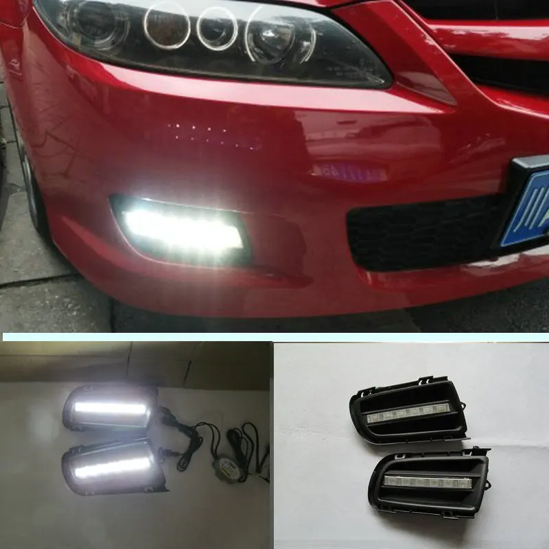 

For Mazda 6 2006 2007 2008 2009 DRL Driving Daytime Running Light fog lamp Relay DRL Daylight cover