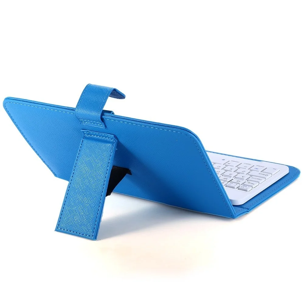  Phone Case Wireless Bluetooth V3.0 Keyboard Case Leather Cover with Stand Universal for 4.5 / 6.5 i