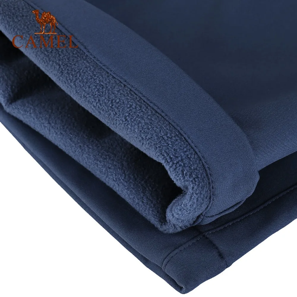 CAMEL hombre mujeres invierno calidez a prueba de viento Camping Trekking Fleece al aire libre senderismo escalada esquí Softshell pantalón viaje