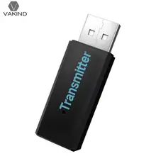 3.5mm AUX USB Wireless Bluetooth 3.0 Music Transmitter 300Mbps DC 5V Audio Adapter for TV/PC/CD Player/MP3 Headphone Speaker