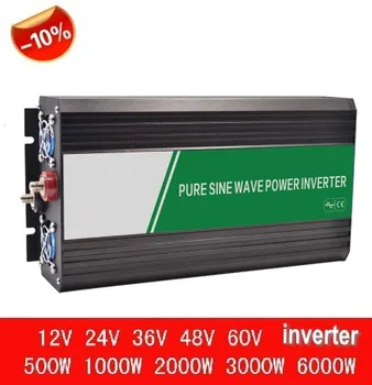 

2500W 12Vdc 110V/120V/230V/230VAC 50Hz/60Hz Peak Power 5000W Off-grid Pure Sine Wave Solar Inverter or Wind Inverter