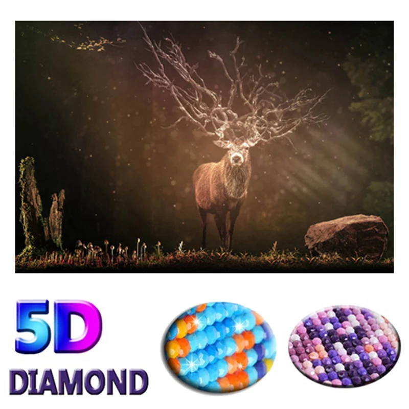 5D алмазная картина Gorilla Full круглая Алмазная вышивка с животными крестом красота