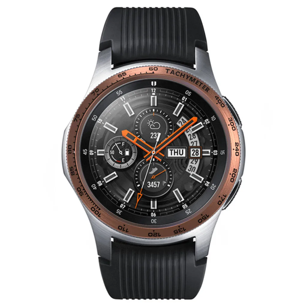 Чехол для смарт часов Samsung Galaxy Watch 46 мм ободок с кольцом клейкий чехол защитой от