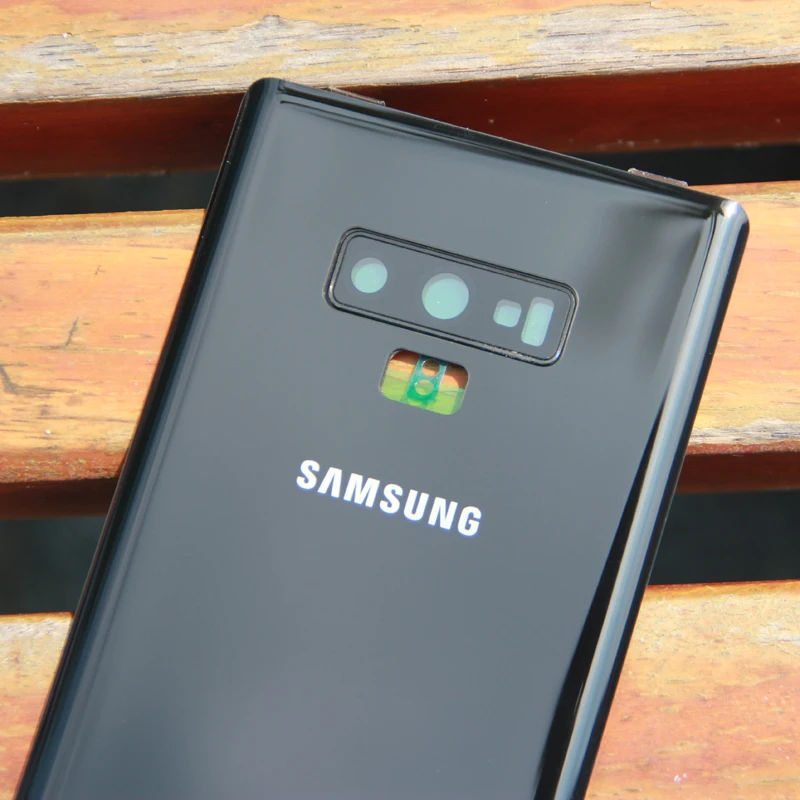 Чехол samsung с задней батарейкой, задней стеклянной крышкой для samsung Galaxy Note9 Note 9 N9600 SM-N9600 N960F, задняя крышка для телефона