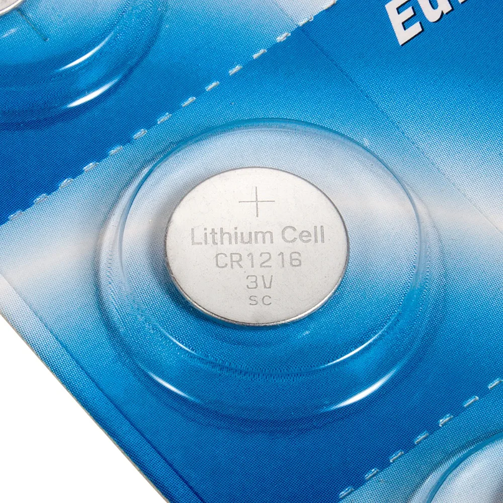 5 шт. литий ионные батарейки CR1216 ECR1216 DL1216 BR1216 LM1216 5034LC 1216 3 в|batteries for watches|button cell batterycell