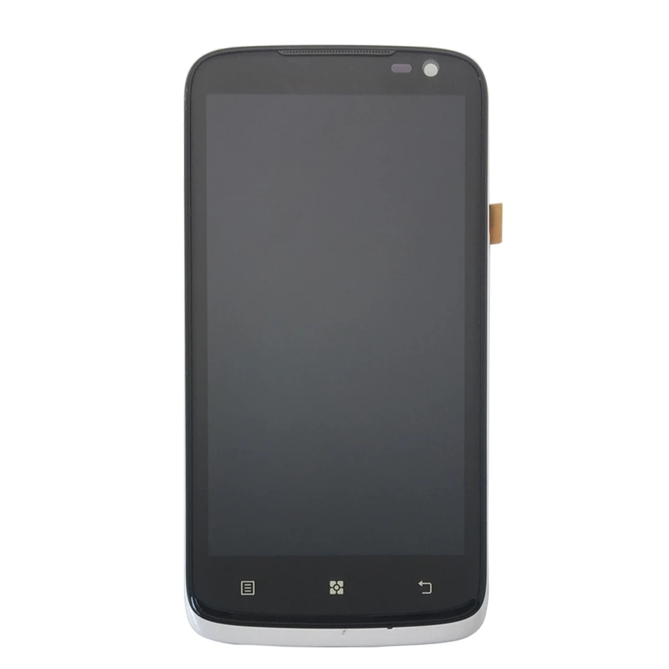 Lenovo S820 LCD Display Touch Screen Digitizer With Frame (2)