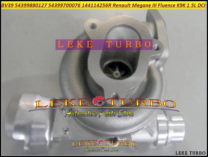 BV39 54399880127 54399700087 54399700076 144114256R turbo turbocharger for Renault Megane III Fluence 1.5L DCI K9K Euro5 5T 2009- (2)