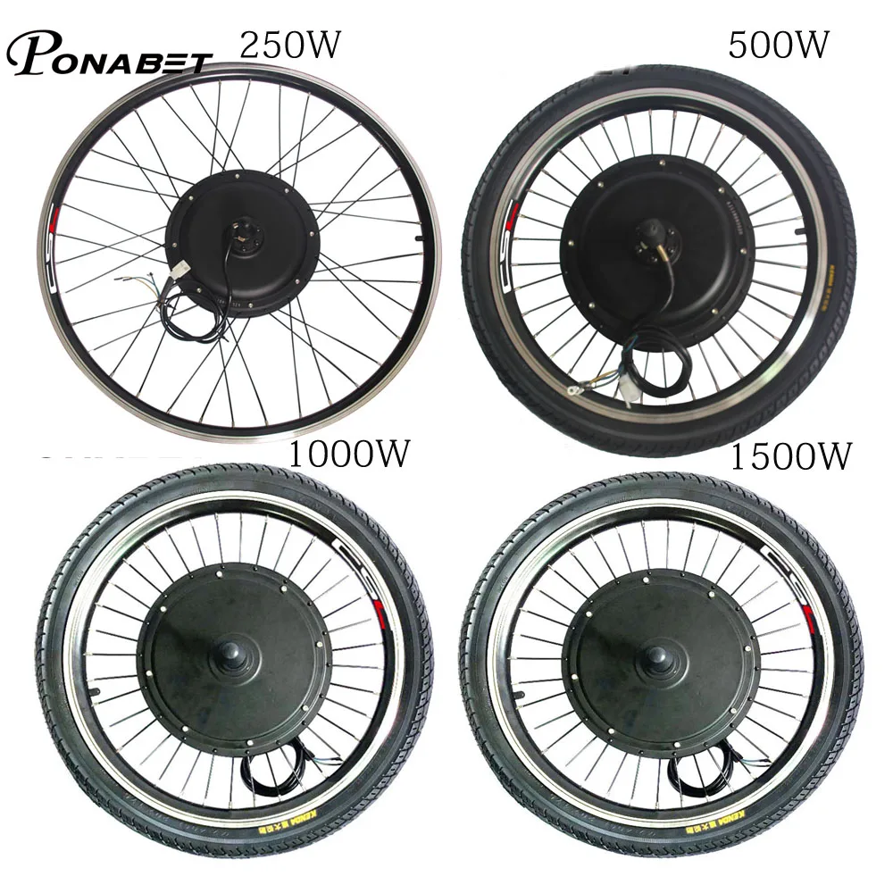 Электровелосипед, переделанное колесо заднего двигателя без батареи 20 26 27,5 27 28 29 дюймов 250 Вт 500 Вт 1000 Вт 1500 Вт E велосипед 36 в 48 в