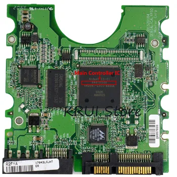 

free shipping HDD PCB LOGIC BOARD NUMBER: 301520104 /MAIN CONTROLLER IC : 040111500
