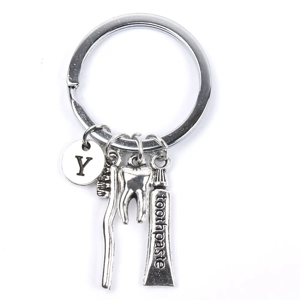 Dentist Keyring Dentist Keychain Dental Assistant Gift Dental Hygienist
