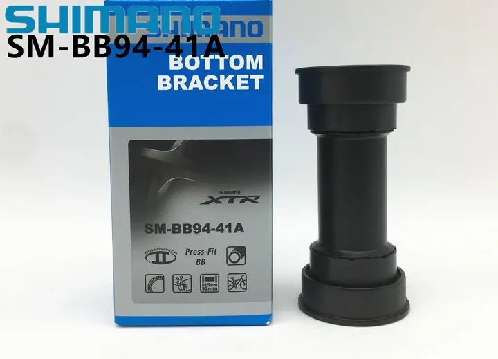 

box-packed Shimano XTR BB93 HollowTech II Bottom Bracket English Thread BB94-41A PRESS FIT