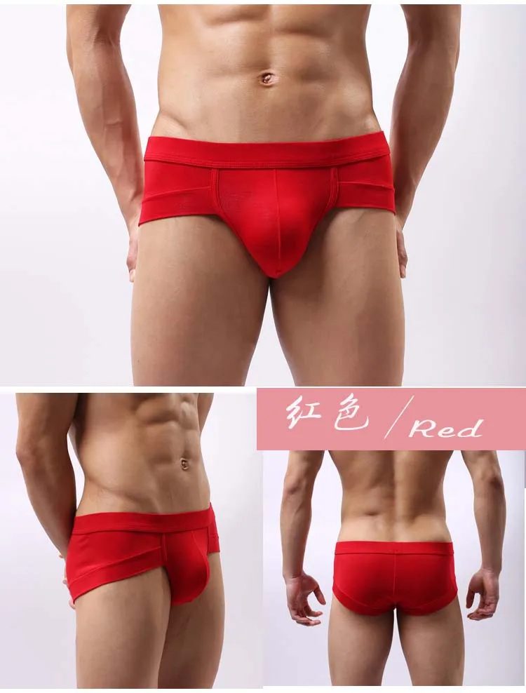 Sexy Fashion Brand Modal U Convex Men's Underwear Male Modal Panties Male Calzoncillos Hombre Slips Homme Mens Panties Man 11