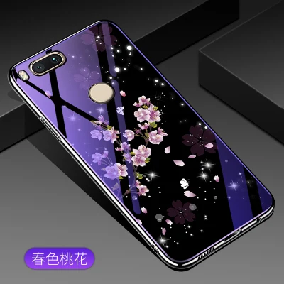Чехол для huawei Honor 7X, модный мультяшный Синий чехол из закаленного стекла для huawei Honor 7X, чехол для телефона s, чехол для Honor 7 X - Цвет: A4