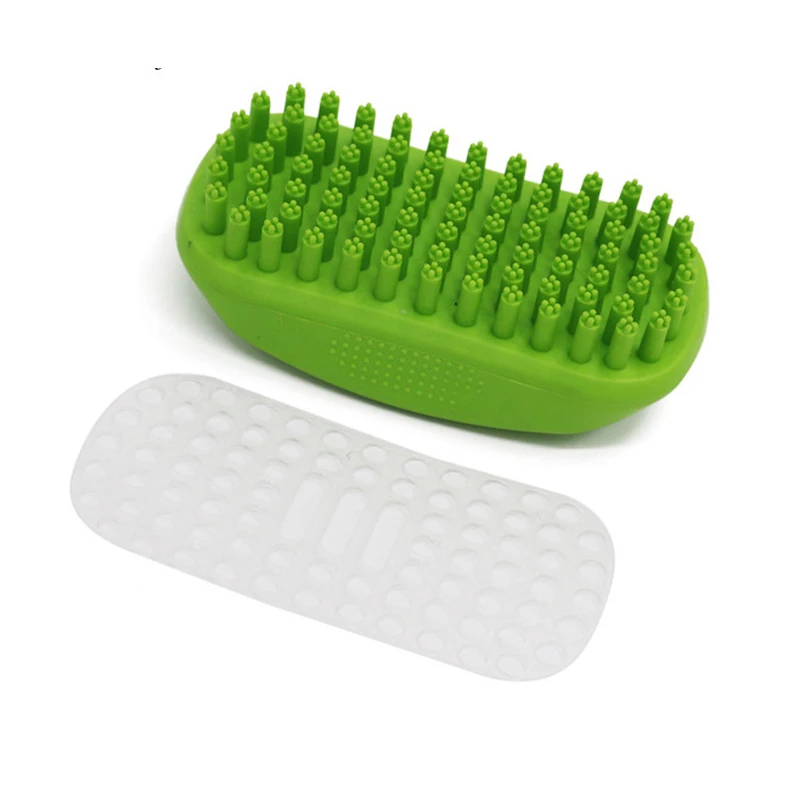 1pcs pet bath massage brush Dog bathing artifact comb Cleaning beauty tools Hair Pet cleaning supplies | Дом и сад