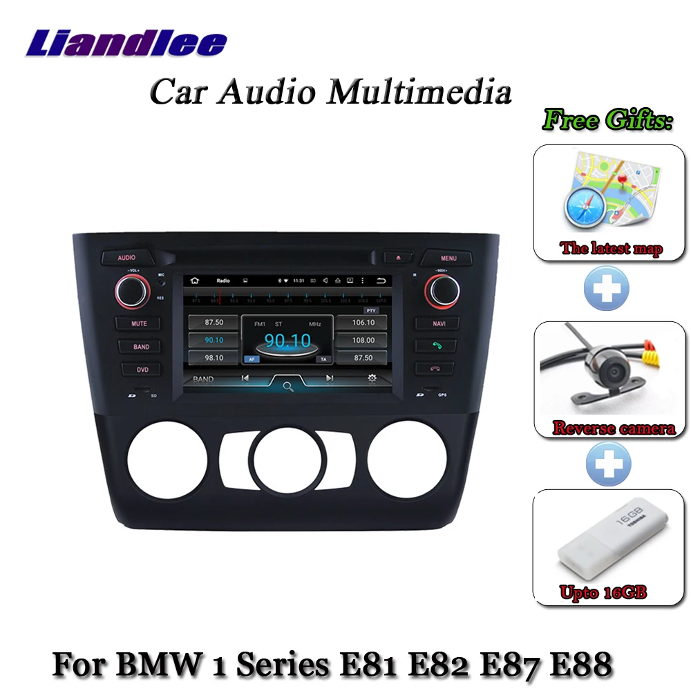 Liandlee Android для BMW 1 серия E81 E82 E87 E88 руководство AC 2004~ 2013 радио ТВ Carplay камера BT gps Navi навигация Мультимедиа