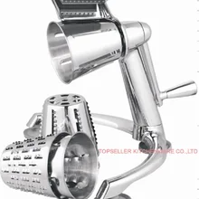 Высокое качество Роскошный измельчитель овощей, измельчитель салата резак терка для овощей резак с конусовидными лезвиями из нержавеющей стали