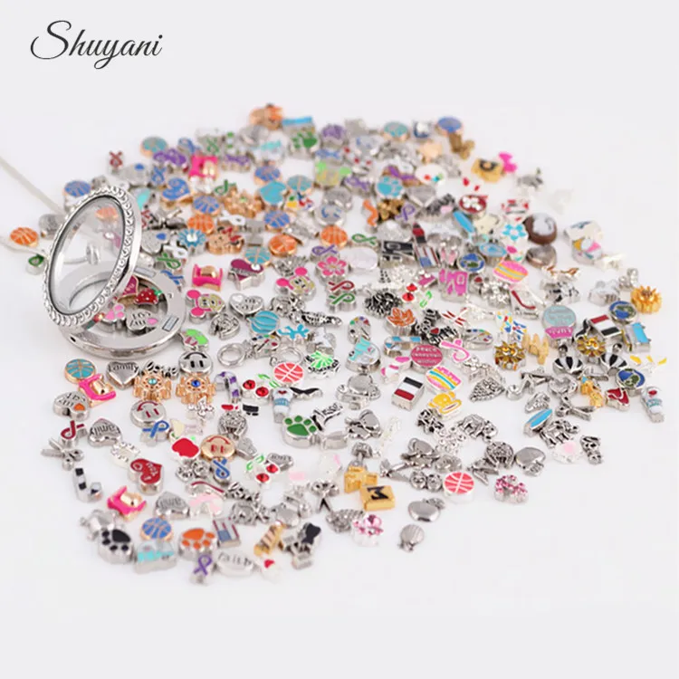 20pcs-lot-Fashion-Mix-Design-Floating-Locket-Charms-fit-Glass-Living-Memory-Floating-Locket-DIY-Accessories