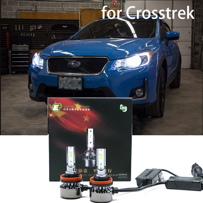 Details about   LED Headlight Bulb Fog Light Kit H11 6000K White For 2016-2019 Subaru Crosstrek