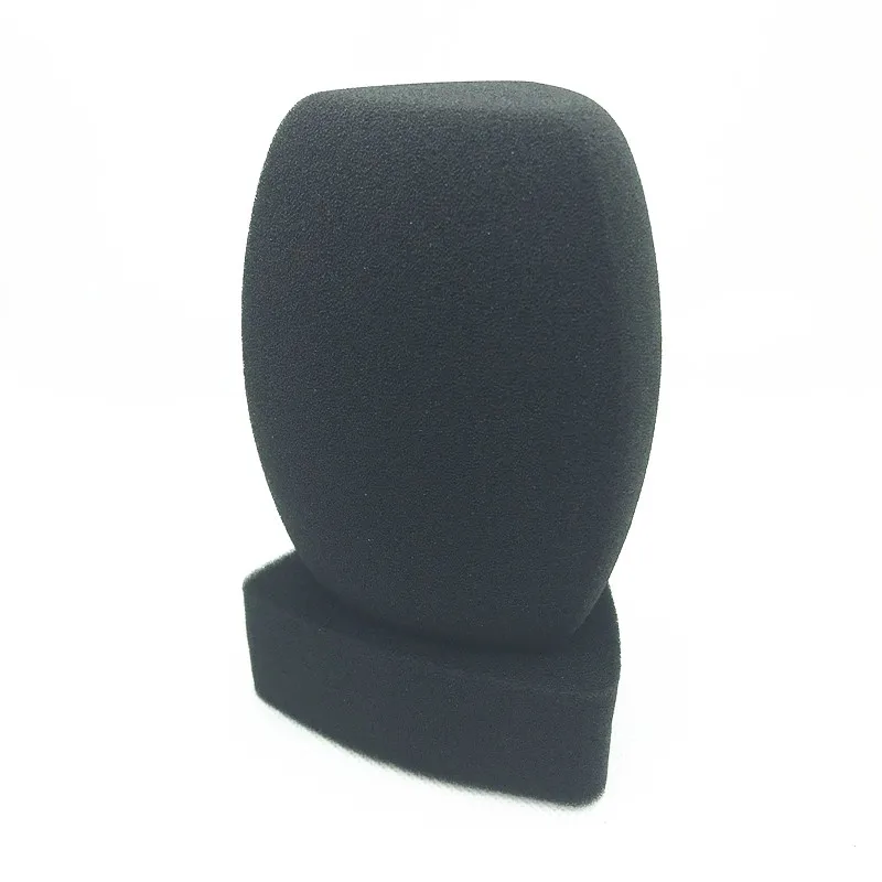 

linhuipd Reporter-Style Interview Mic Foam windscreen Handheld windshield For TV station broadcasting Video Mic journalist
