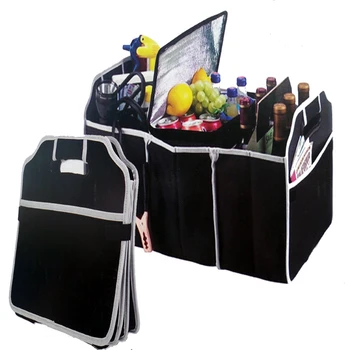 

Car Non-Woven Organizer Toys Food Storage Container Bags Box Car Styling Car Stowing Tidying Auto Interior Accessories