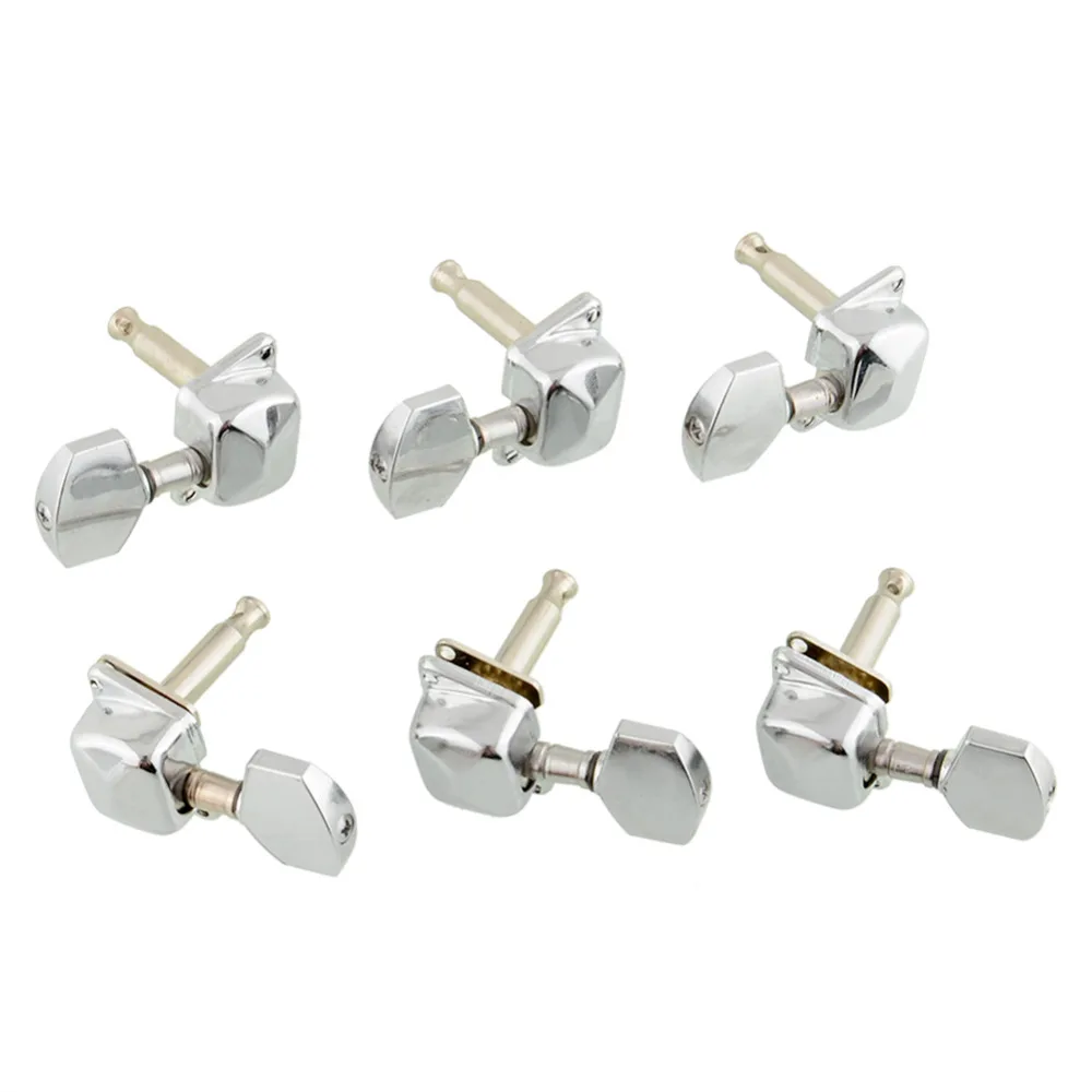 Electric retro Acoustic 3 Left + 3 Right Guitar String Tuning Pegs Keys