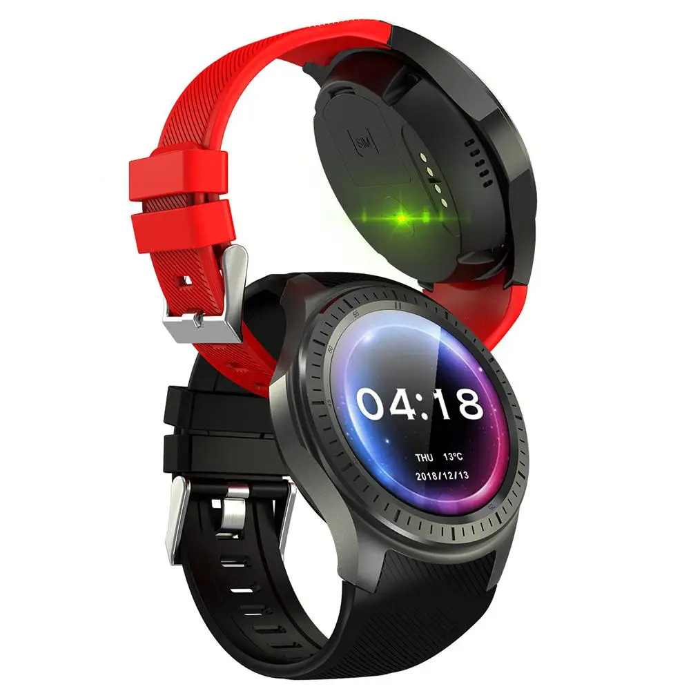 

dm368plus 1GB+16GB Heart Rate Monitor 4G Call WiFi GPS Pedometer Smart Watch
