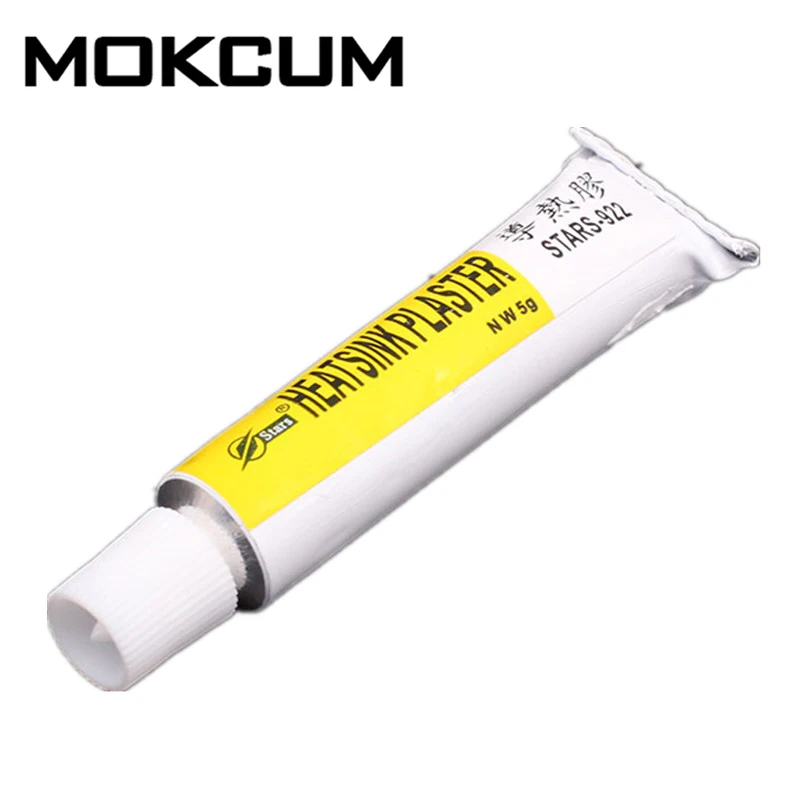 

2Pcs STARS-922 Heatsink Plaster Thermal Silicone Adhesive Cooling Paste Strong Adhesive Compound Glue For Heat Sink Sticky ST922