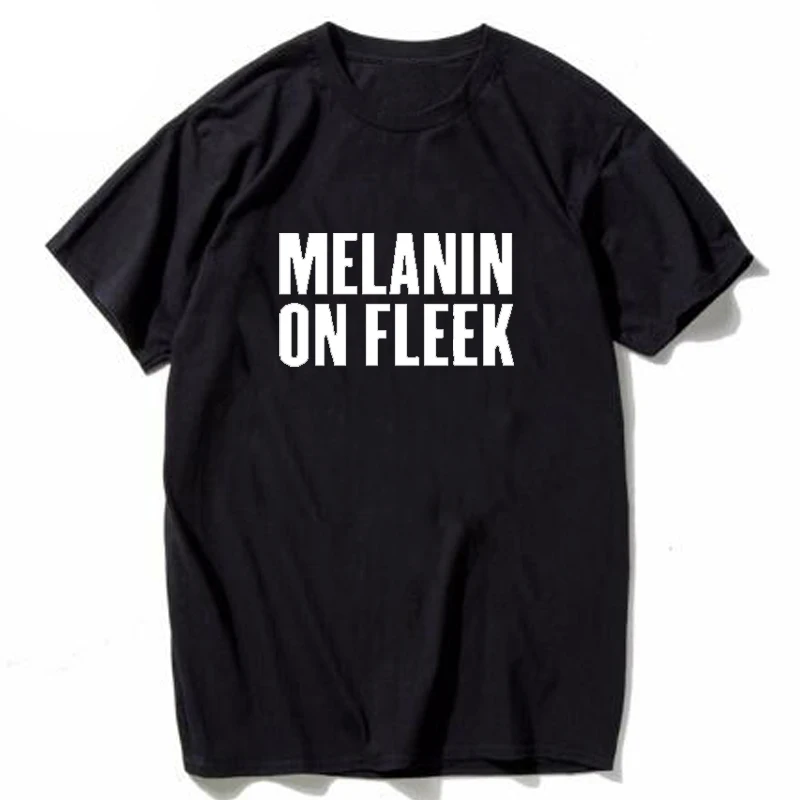 Футболка Melanin на флисе с буквенным принтом женские пикантные топы модные