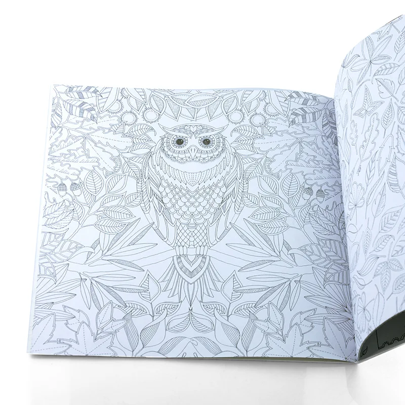 4 pcs 24 Pages Animal Kingdom English Edition Coloring Book for Children Adult Relieve Stress Kill Time Painting Drawing Books 4 pcs 24 Pages Animal Kingdom English Edition Coloring Book for Children Adult Relieve Stress Kill Time Painting Drawing Books