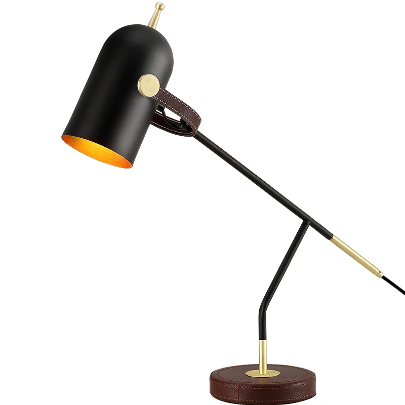 

Brief modern decoration table lamp desk light black nordic E27 led lamp Bjornled bedroom lighting simple home art decorative