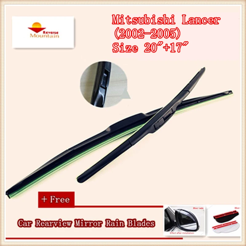 High Quality U type Universal Car Windshield Wiper With Soft Natural