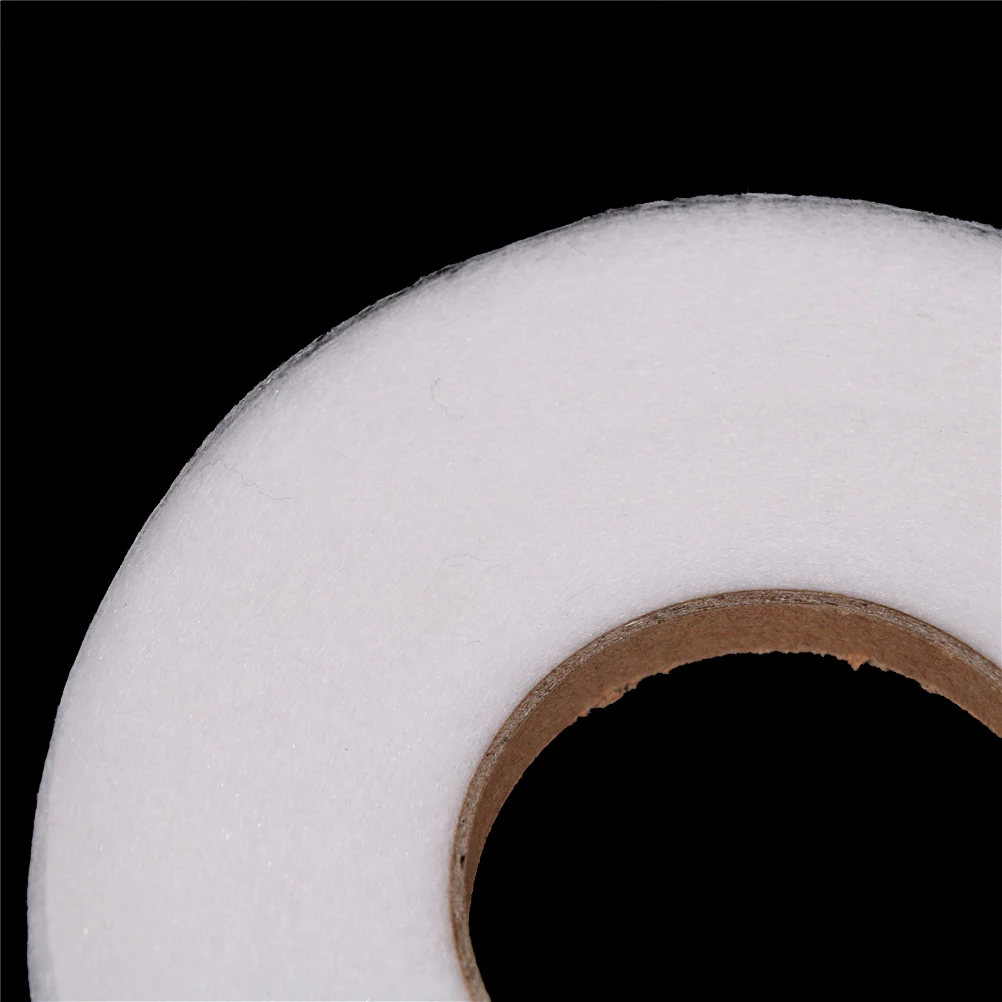 Двухсторонняя клейкая лента Железная на DIY Одежда из ткани Швейные аксессуары белый 70 ярдов 1 м плавкая прокладочная тканевая лента