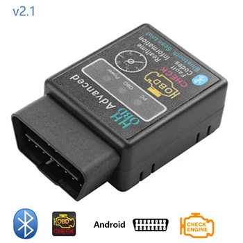 Dewtreetali Mini ELM327 V2.1 Bluetooth HH OBD Advanced OBDII OBD2 ELM327 автомобильный диагностический сканер считыватель кодов сканирующий инструмент Dewtreetali Mini ELM327 V2.1 Bluetooth HH OBD Advanced OBDII OBD2 ELM327 автомобильный диагностический сканер считыватель кодов сканирующий инструмент