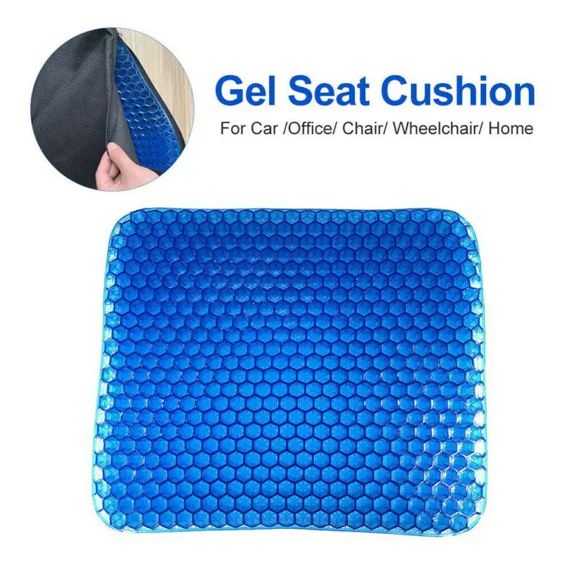 

Soft Breathable Sitting Gel Flexing Cushion Seat Flex Pillow Back Support