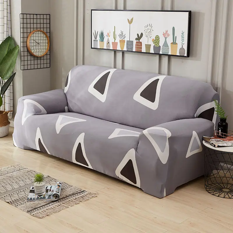 1PC Stripe Sofa Cover Set Elastic Couch Cover Sofa Covers for Living Room Pets cubre sofa L shape Chair Cover 1/2/3/4-Seater