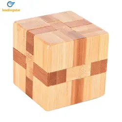 LeadingStar cubo magico Cube замок логическая головоломка Burr паззлы Логические умственные удаление сборки игрушки zk15